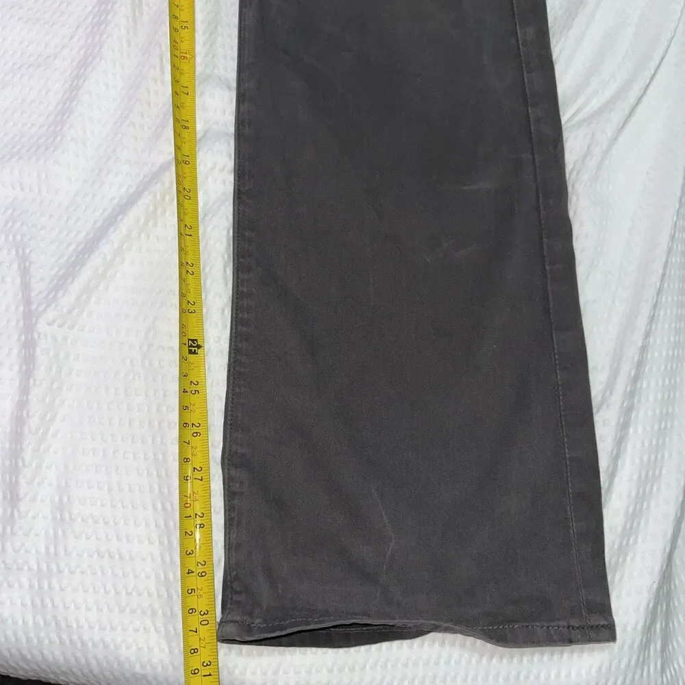 AG Adriano Goldschmied The Protege Jeans Mens 33x34 Black Straight Leg Denim
